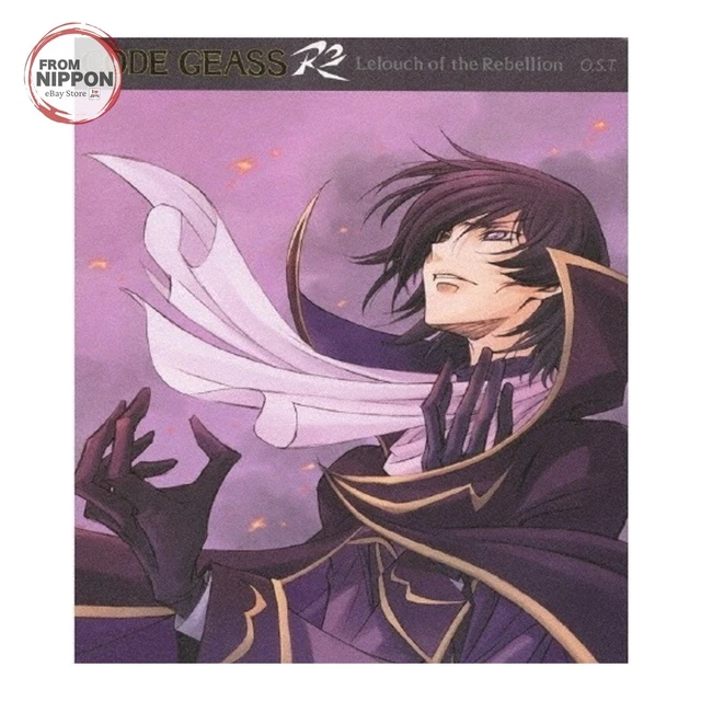 CODE GEASS R2 Original Soundtrack - Kuroishi Hitomi VTCL-60071 Japan CD ...