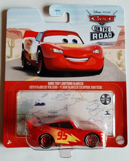 DISNEY PIXAR CARS ON THE ROAD - ROAD TRIP LIGHTNING McQUEEN DXV29 ...