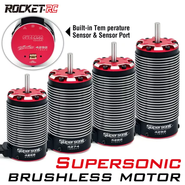 Surpass Hobby Rocket-RC Brushless Motor 4268 4274 4282 4292 for 1/8 1/7 RC Car