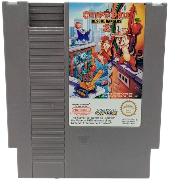 DISNEY'S CHIP 'N Dale Rescue Rangers 2 - Nes EUR 60,00 - PicClick FR