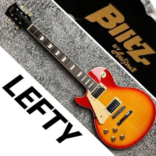 BLITZ BY ARIA Pro II Lefty Les Paul Custom BLP450/LH Electric Guitar
