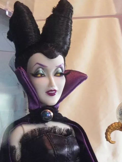 MALEFIQUE Maleficent AURORE Poupée Edition Limitée Disney Villains DESIGNER doll