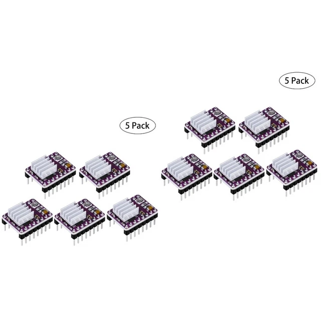 2 Pack Pilote De Moteur Pas À Pas À 4 Couches Dissipateur De Chaleur