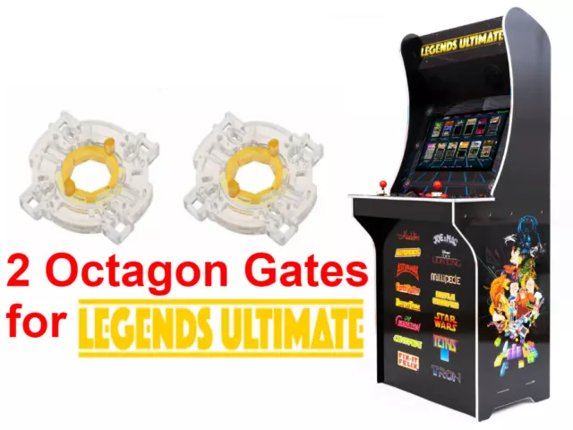 AtGames Legends Ultimate Home Arcade Set of 2 Octagon Gates Replacement Upgrade AtGames Legends Ultimate Home Arcade Set of 2 Octagon Gates Replacement Upgrade