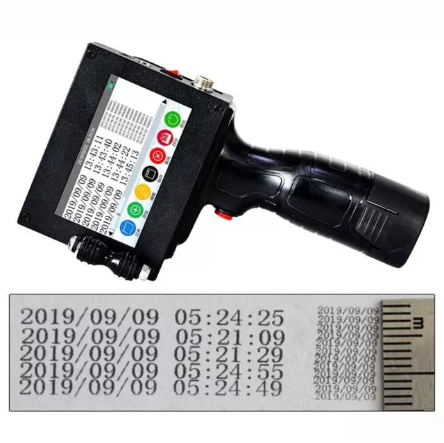ZM-950II Intelligent Portable Expiry Date Printer Laser Marking Coding Machine A