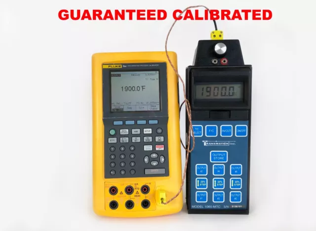 TRANSMATION 1065-MTC  Precision Digital Temperature Calibrator & Thermometer