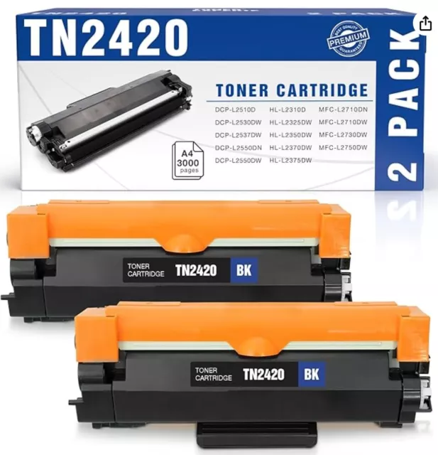 Aztech TN2420 Toner Cartridge Compatible with Brother TN 2420 2410 TN-2420  DCP-L2530DW HL-L2350DW MFC-L2710dw DCP L2530DW HL L2350DW MFC L2710DW  DCP-L2510d HL-L2510d L23100 d MFC-L2750DW HL-L2375dw : :  Electronics