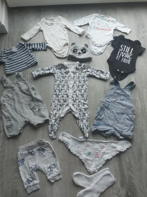 Newborn, First Size Neutral/Boys Bundle 11 Items In Total