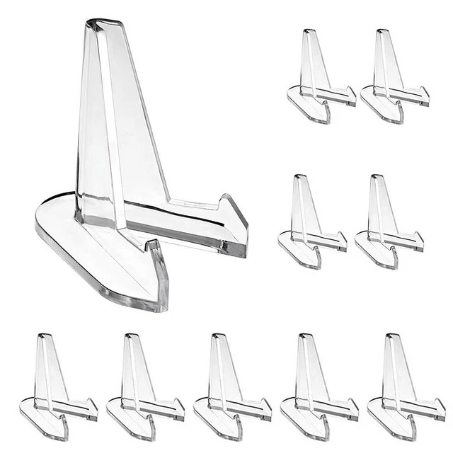 Acryl Gedenkausgabe Münze Displayständer Transparent Dreieck Display Halter