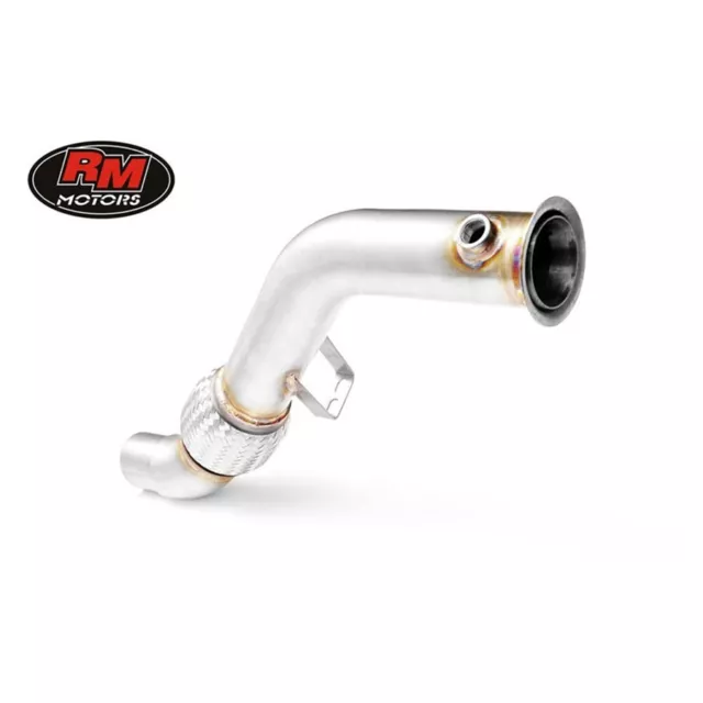 Downpipe Inox Decatalyseur RM Motors BMW E87 118d, 120d  M47 N2