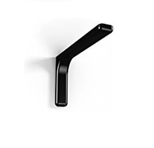 Shelf support bracket with covers - Invisible/Concealed Fixings - BLACK