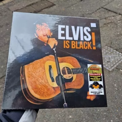 Elvis Presley - Elvis Is Black 3 LP Triple Coloured Vinyl Sealed RSD 2023