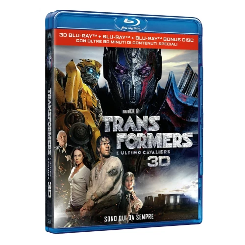 TRANSFORMERS L'ULTIMO CAVALIERE (BluRay 3D + BluRay) [BluRay Nuovo