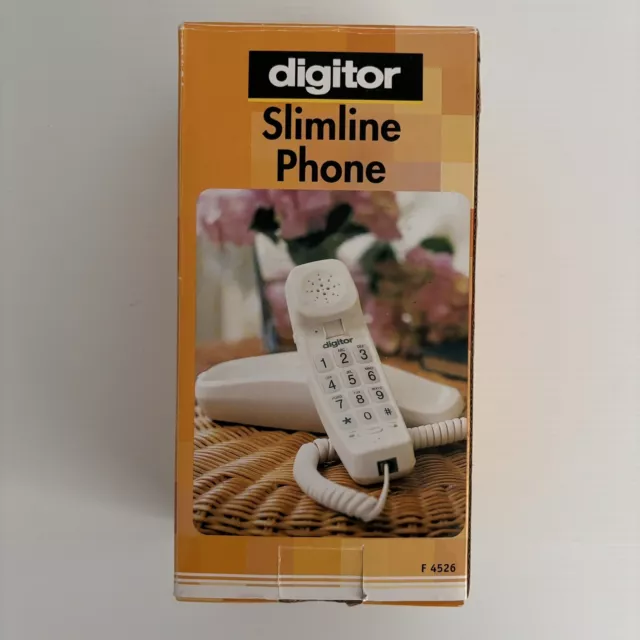 Digitor F-4526 Slimline Phone | Like New | Free Postage