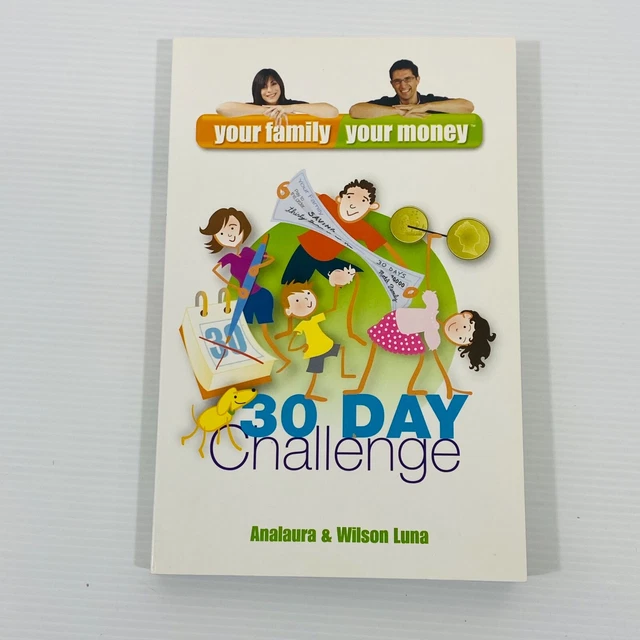 Your Family Your Money 30 Day Challenge Analaura & Wilson Luna Paperback Finance