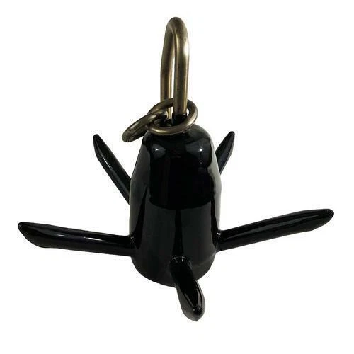 Greenfield 614-B - 14 lb Black Painted Iron Richter Anchor Greenfield 614-B - 14 lb Black Painted Iron Richter Anchor