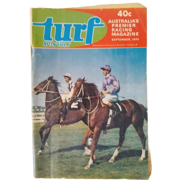 Turf Monthly Magazine-  September 1973 - Vintage