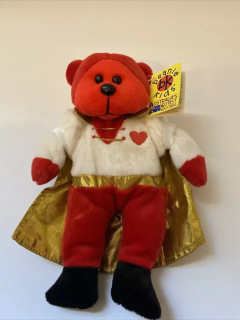 Beanie Kids Lord Valentine Bear Tags New BK316 8.3.02 Skansen Australia