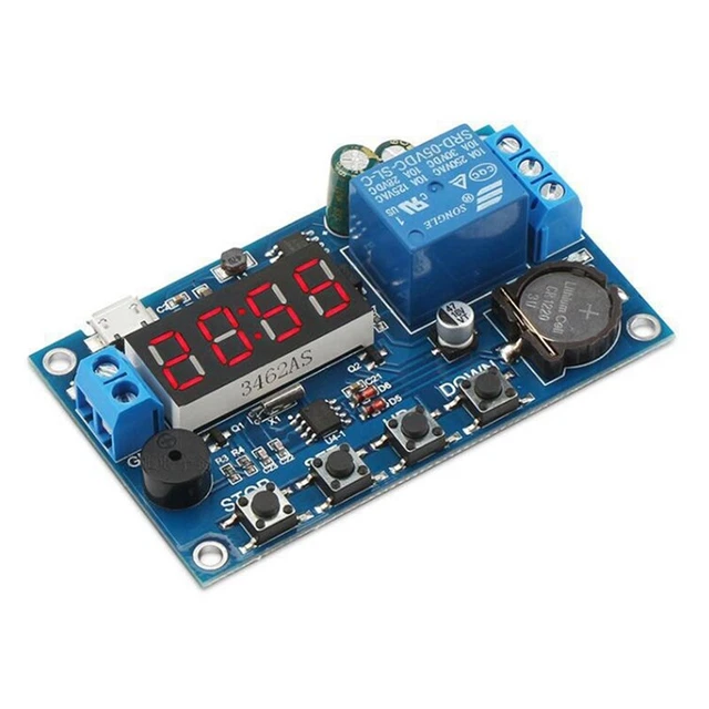 DC 5V Real Time Delay Timer Relay Module Switch Control Clock Synchronizati A8R2