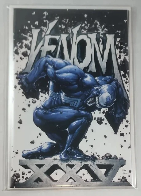 Venom #25 Clayton Crain Homage White Variant Marvel Comics Eddie Brock