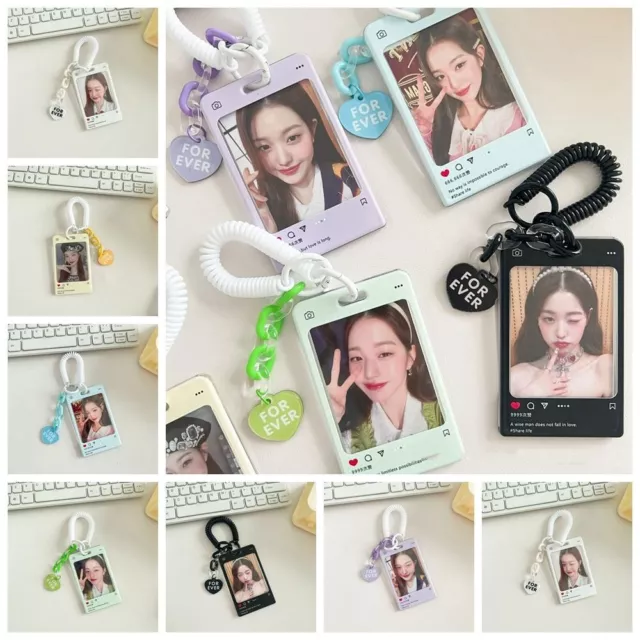 Acrylic Kpop Photocard Holder Transparent Idol Photos Card Cover Unique   Girl