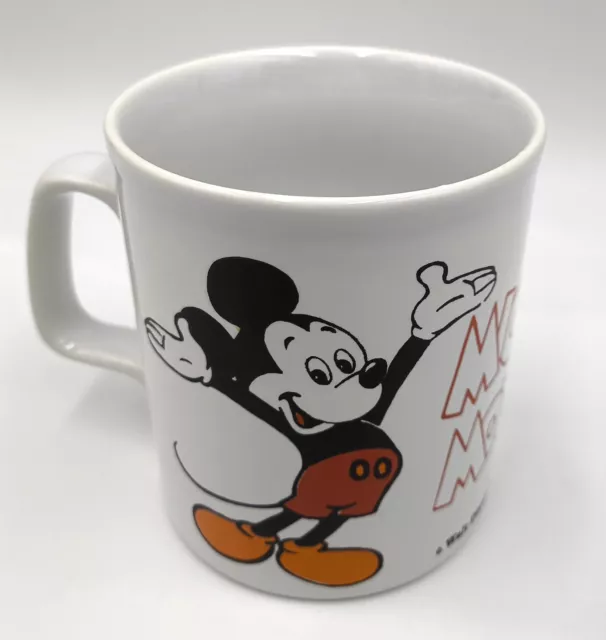 Alte Micky Maus Tasse Kilncraft Mickey Mouse Disney Vintage Retro Becher