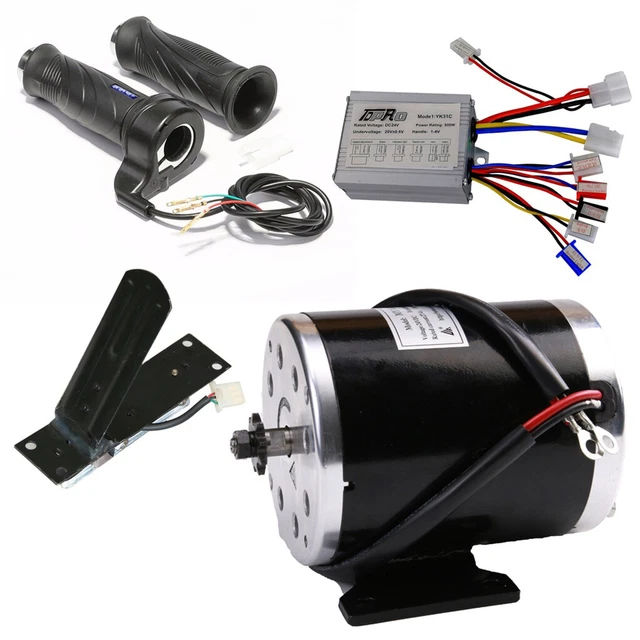 500W 24V BRUSH Electric EBike Motor Controller Throttle Scooter Go Kart