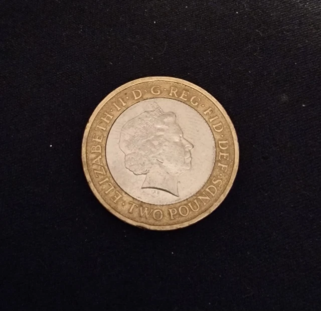 2 POUND COIN (1807) ABOLITION OF SLAVERY 2007 RARE MINT with Errors