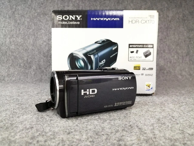 Sony HDR-CX170 Digital Video Camera Silver Verified Used | eBay