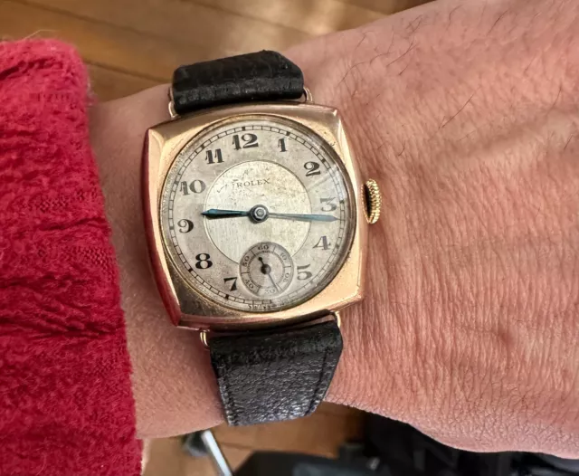 ROLEX vintage gold art deco from 1928