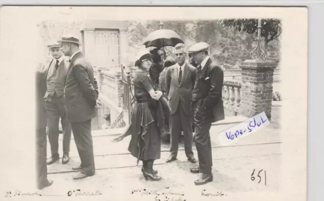 Argentinien Mendoza  de Cacheuta Temporda 1921/22 alte Fotokarte