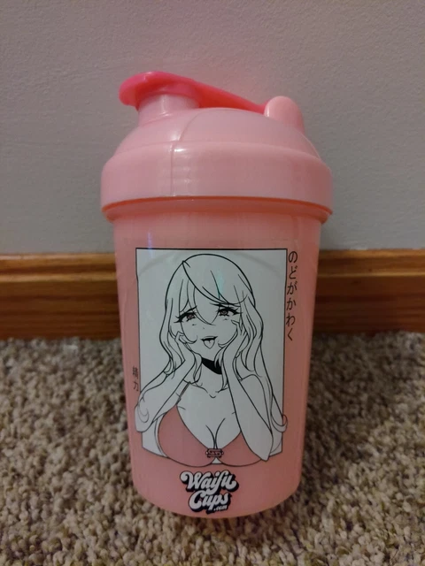 Gamer Supps Waifu Cup I: Origin Graphic Pink Shaker Cup