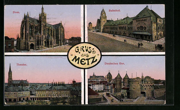 CPA Metz, Dom, La Gare, Theater