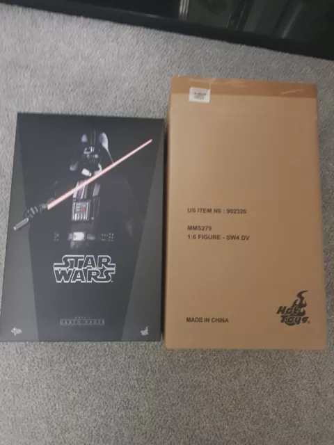 Hot Toys Darth Vader Mms279 Star Wars A New Hope -  1/6 Scale