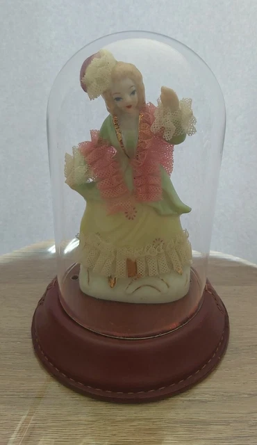 Ancien encrier femme art deco A. GODARD Etling sculpture en porcelaine Ancien encrier femme art deco A. GODARD Etling sculpture en porcelaine