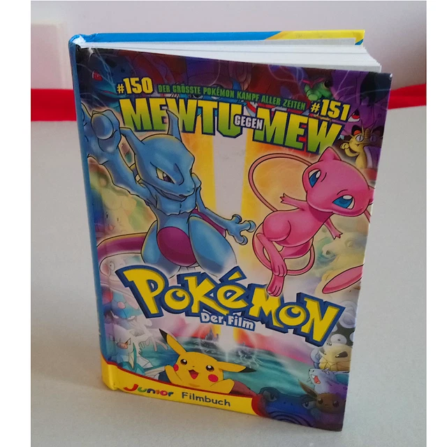 Pokemon Buch Mewtu Gegen Mew POKEMON DER FILM, Hardcover Taschenbuch, gut, Mewtu gegen Mew, Junior