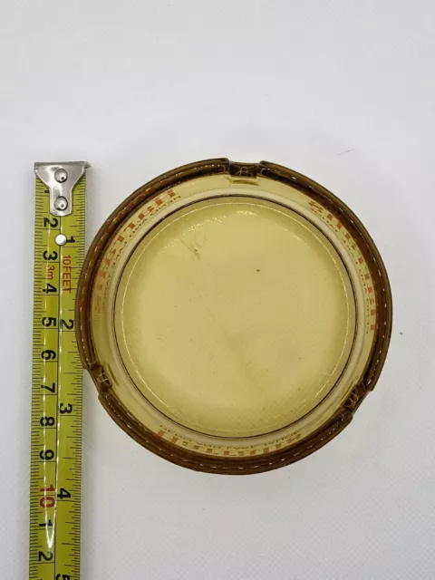 Vintage Ashtray - Harrah's Yellow Glass