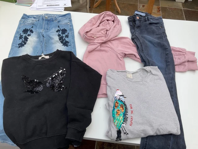 Bundle -Zara girls, Lindex, KappAhl Jeans, hoodie, top, sweatshirt 10-11yrs