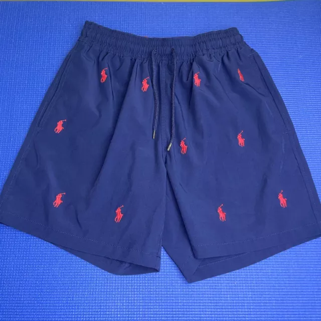 Polo Ralph Lauren Swim Trunks Men's Traveler Classic Fit small 3-Pocket Short