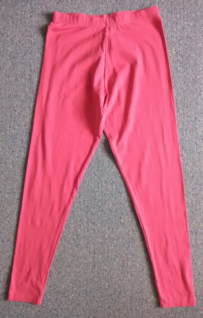 Girl's Pink Leggings age 12-13 years VGC worn once