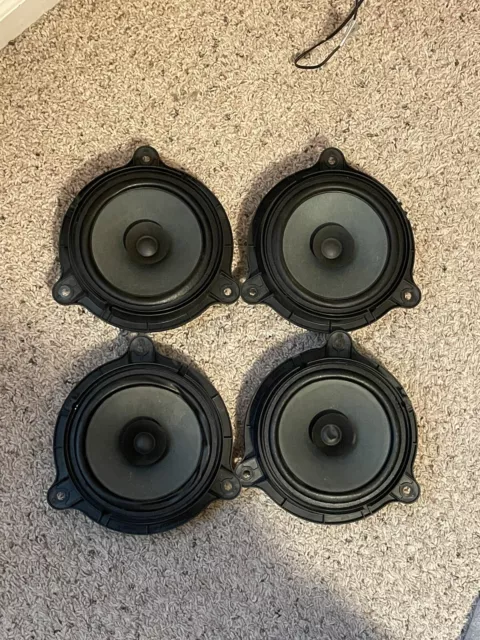14-17 Infiniti Q50 Sedan Oem Non-Bose Audio 4 Door Speakers 2 Tweeters Mint 14-17 Infiniti Q50 Sedan Oem Non-Bose Audio 4 Door Speakers 2 Tweeters Mint