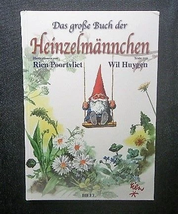 GNOME BOOK Ville Huygen Lean Poltfried Fairy Dwarf Das Grosse Buch Der