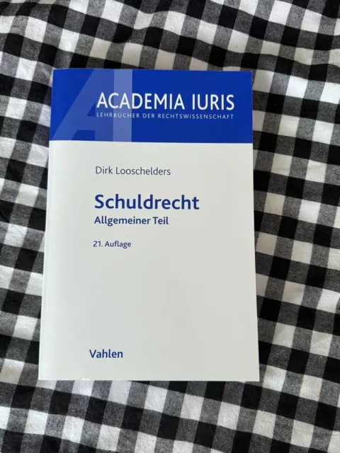 Schuldrecht AT Lehrbuch Jura Vahlen Academia Iuris !NEU!  21. Auflage 2023