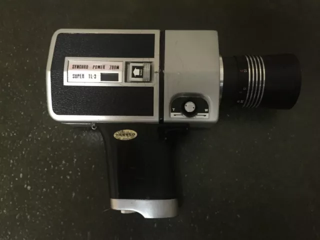 Camara Super 8 Naigai con funda