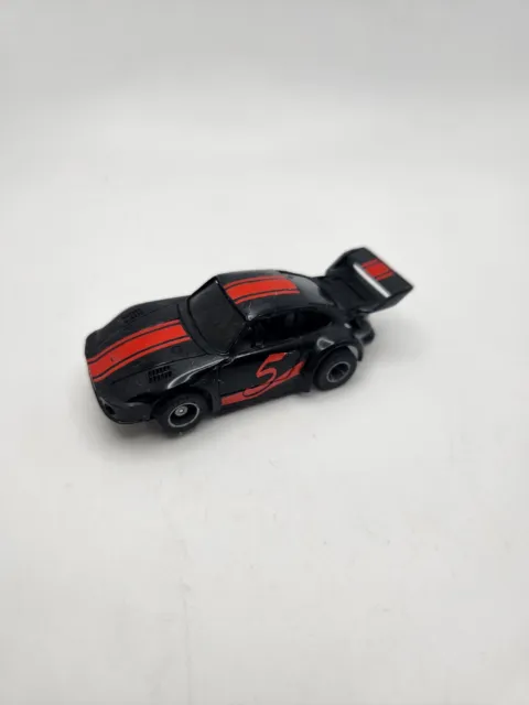 Tyco Porsche 935 Twin Turbo, Panther Black / Red #5 Vintage Nice