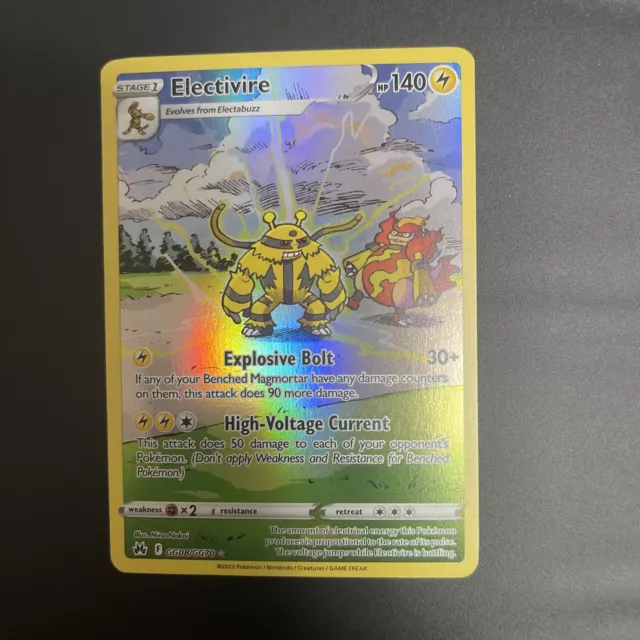 Elevoltek Electivire Zenit der Könige zenith crown GG08/GG70 Pokémon englisch