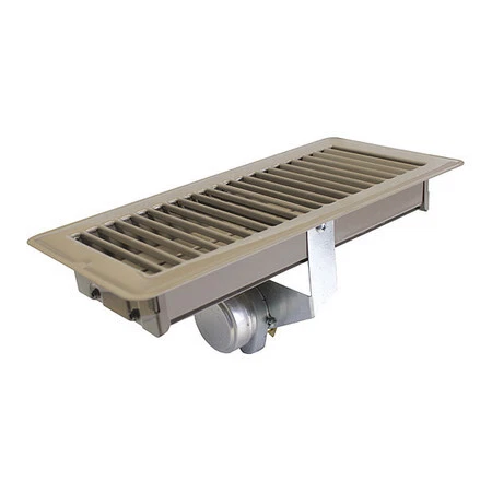 IO HVAC CONTROLS MZR-1004-W-PO 10" x 4" Motorized Zone Register,PO,White