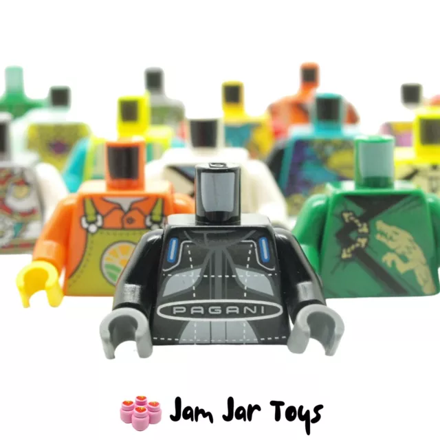 LEGO Minifigure Torso Body BRAND NEW Large Selection, 150+ Types Choose Mix SAVE