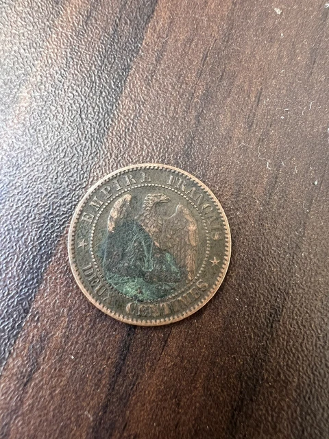 2 CENTIMES - NAPOLEON III - 1861 k  - RARE QUALITE B