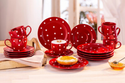 1 Set Tappetini TAZZA CERAMICA printed legno bilancio-spazio tappetini con unterse 